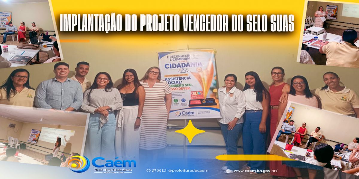 IMPLANTAÇÃO DA COLETA SELETIVA EM CAÉM