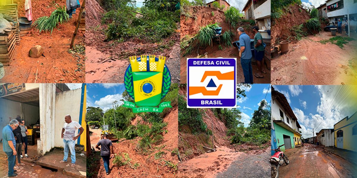 Prefeitura + Defesa Civil ajudando a população